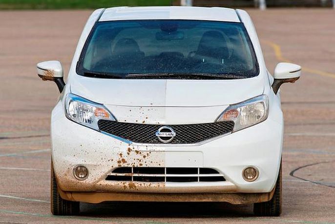 Самоочищающийся автомобиль